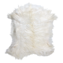 China fur factory wholesale high quality cheap price long hair goat skin